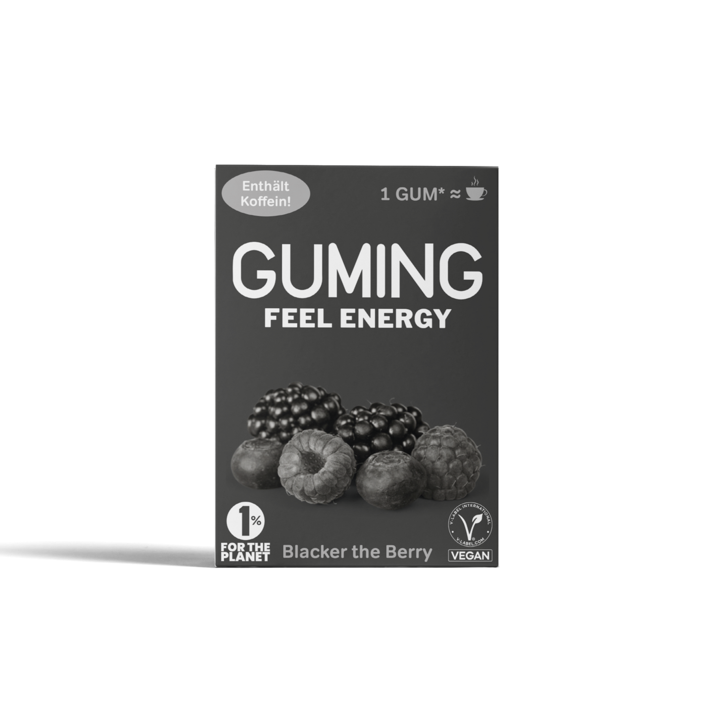 Жевательная резинка GUMING с кофеином (10шт)