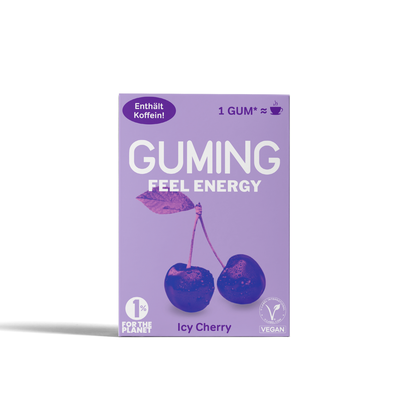 Жевательная резинка GUMING с кофеином (10шт)