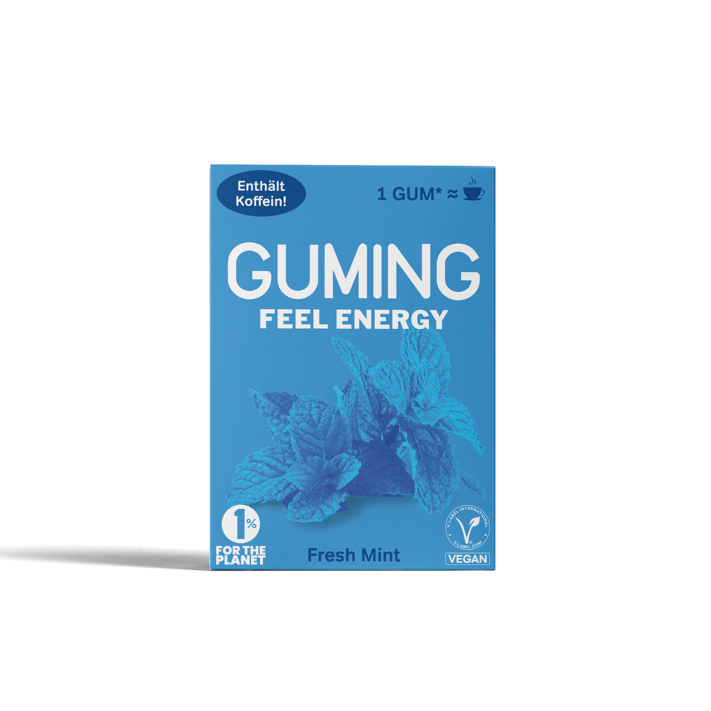 Жевательная резинка GUMING с кофеином (10шт)