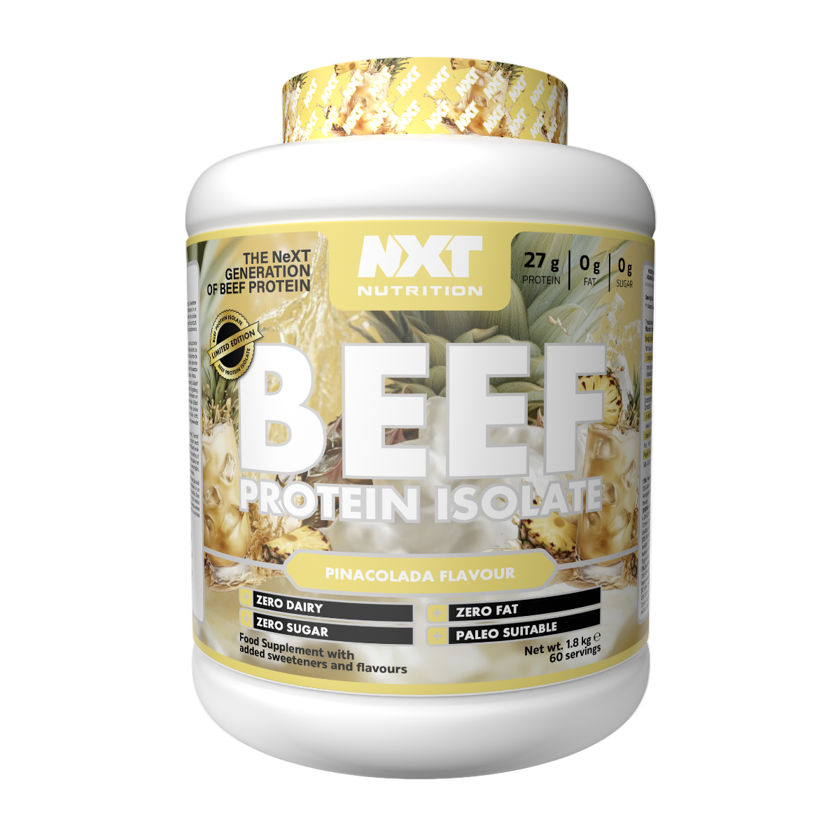 Изолят говяжьего белка NXT Nutrition 1,8 кг