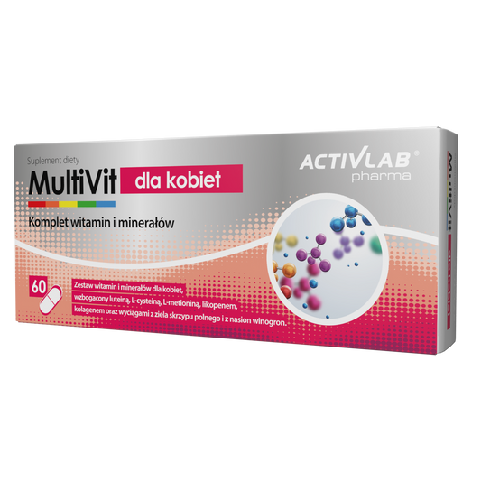 ActivLab Multivit для женщин / Мультивитамины для женщин – 60 капсул