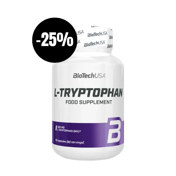 BIOTECHUSA L-Triptofāns / L-Tryptophan (60 kapsulas)