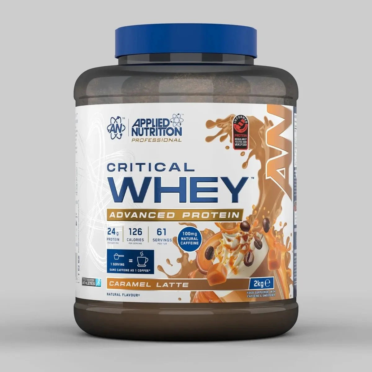 Applied Nutrition Critical Whey Proteīns 2kg + 250g Mikronizēts kreatīns DĀVANĀ