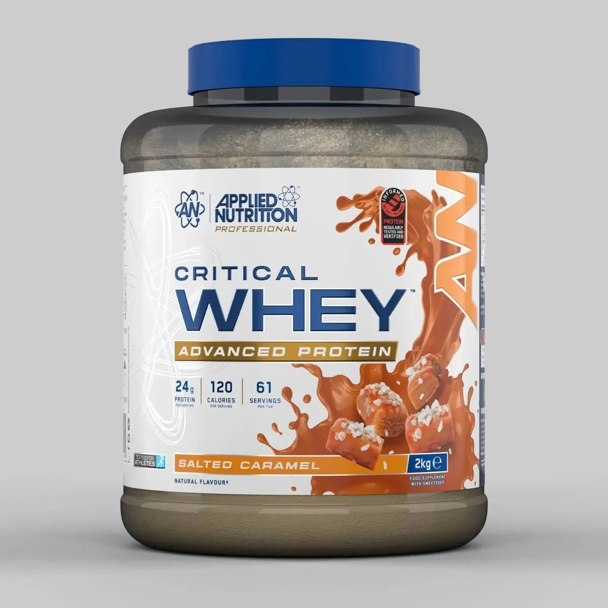 Applied Nutrition Critical Whey Proteīns 2kg + 250g Mikronizēts kreatīns DĀVANĀ