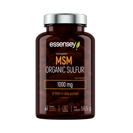 Essensey MSM Органическая сера (90 капсул)