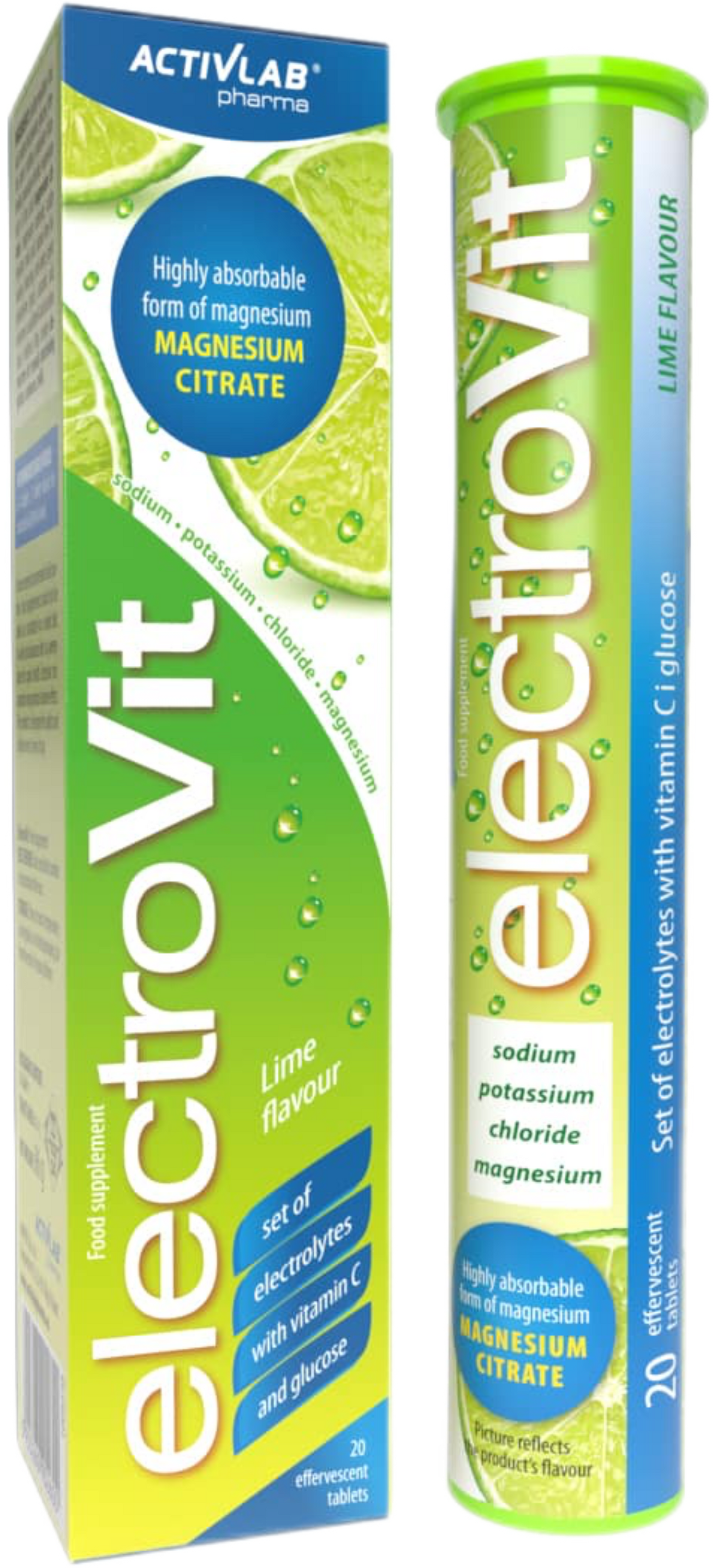 ActivLab ElectroVit / Электролиты – 20 растворимых таблеток, оранжевый