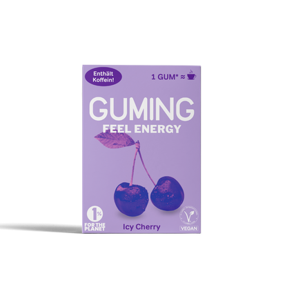 Жевательная резинка GUMING с кофеином (10шт)