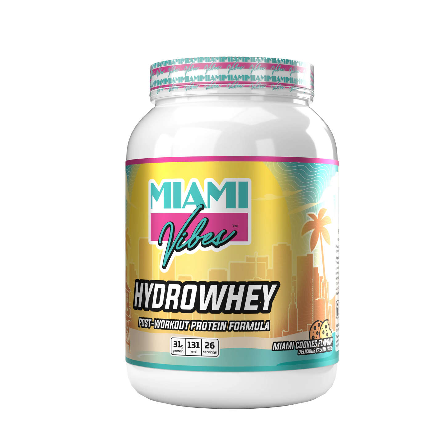 MIAMI VIBES – HIDROLIZĒTS SŪKALU PROTEĪNS / MIAMI VIBES – HYDRO WHEY 908G