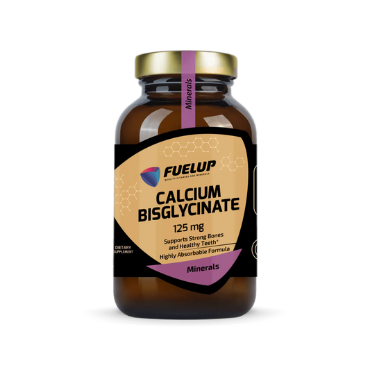 Fuel Up Calcium Bisglycinate 125mg (120 capsules)